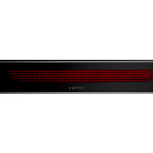 Bromic Heating - Platinum Smart-Heat 2300 Watt Radiant Infrared Outdoor Electric Heater - Black