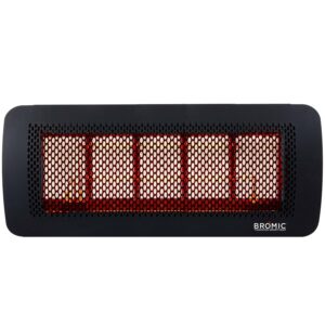 Bromic Heating - Tungsten 500 Smart-Heat 25-Inch 43,000 BTU Gas Patio Heater