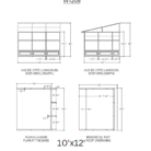 Gazebo-Penguin-Florence-Slate-Wall-Mounted-Solarium-MetalRoof_9