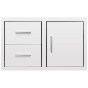 Summerset 36-Inch 2-Drawer & Door Combo